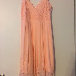 Softest beautiful peach dress